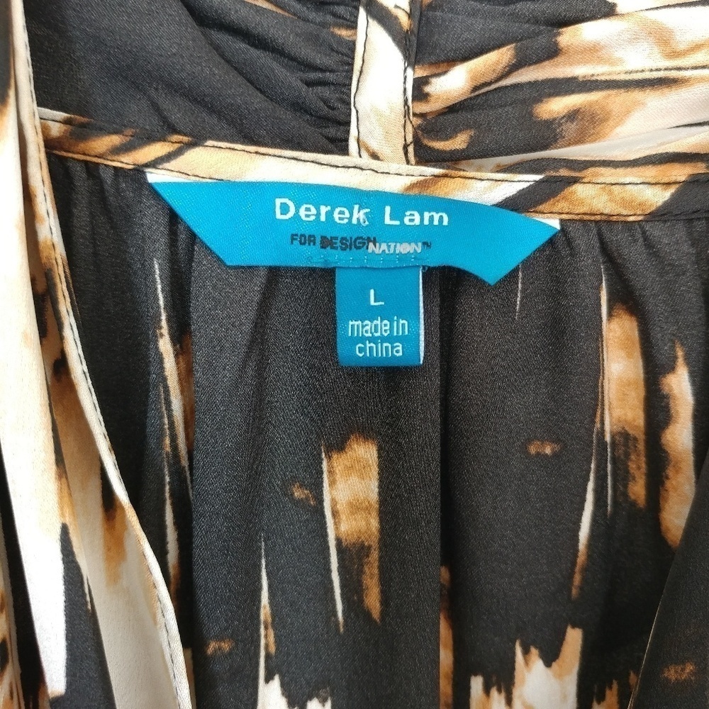 Derek Lam wrapped sleeveless dress large - Picture 6 of 7